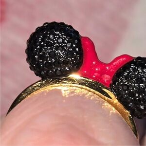 Kate Spade New York ❤️🩷Minnie Mouse🩷❤️Size 8 Ring 🌟Retired Collectable🌟NWT🌟